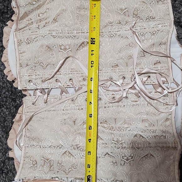 Corset wired/boned with lacing Sz 3xl - Picture 4 of 6